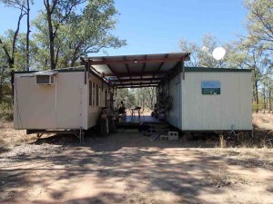 The Bimblebox Nature Refuge "homestead" / research station.